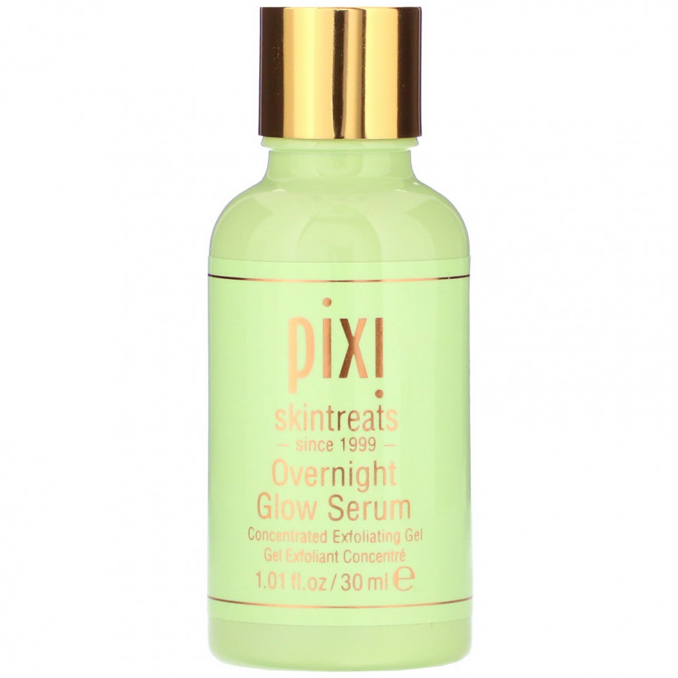Pixi Beauty, Ночная сыворотка для лица Pixi Overnight Glow Serum, 1,01 ж. унц. (30 мл)