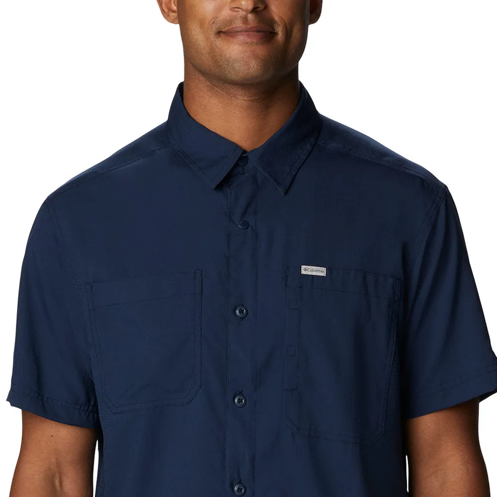 COLUMBIA Men Shirt Silver Ridge  Utility Lite Short Sleeve Blue - CO399AP229EKTH