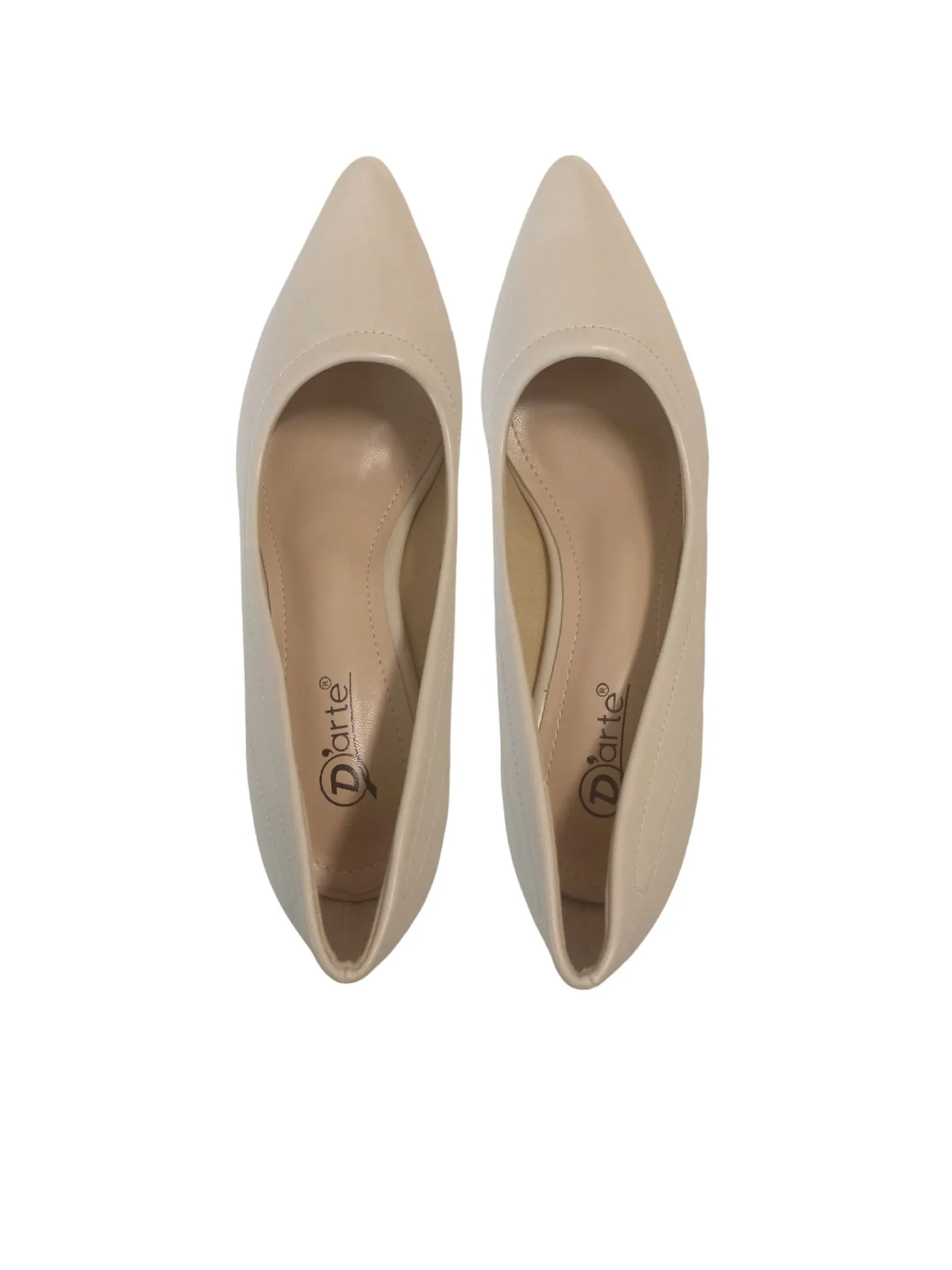 D'ARTE Beige High heel pump shoes, model D75-23294