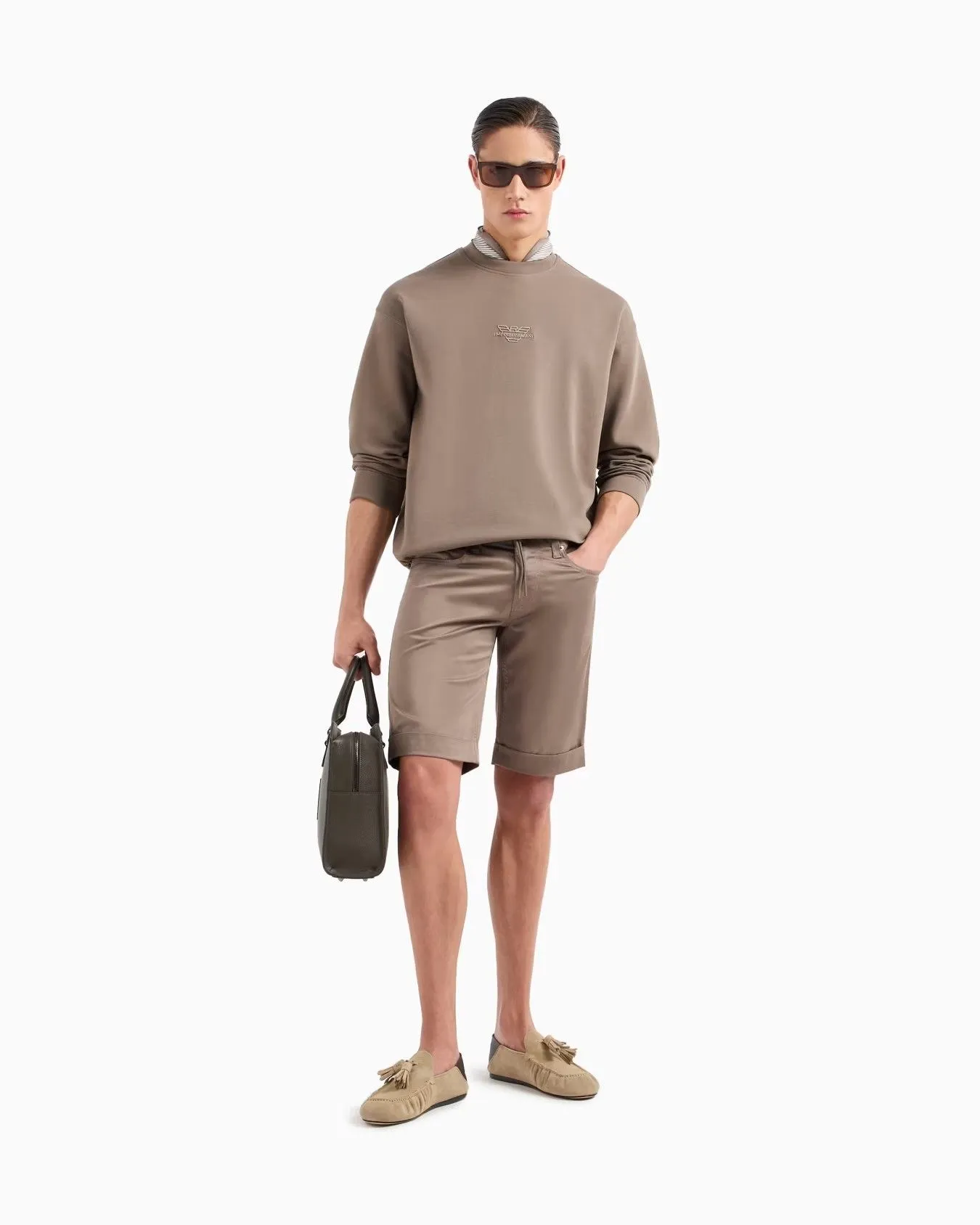 EMPORIO ARMANI Shorts Men 8N1PA6-1NJ7Z-0144 Grey