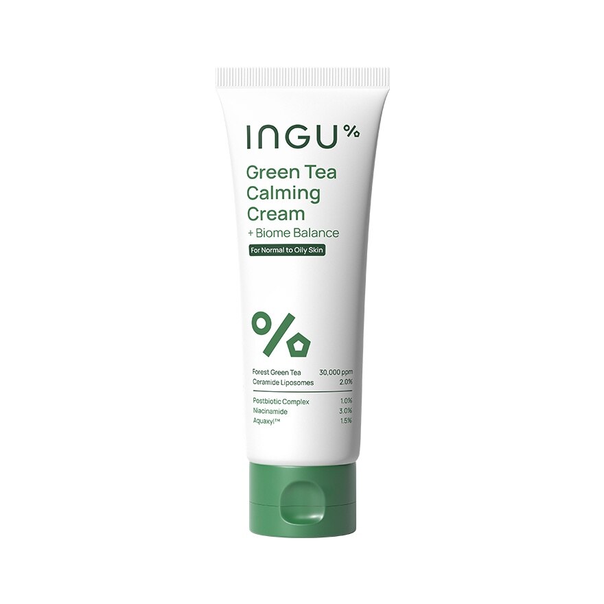 INGU Green Tea Calming Cream + Biome Balance 50 ml.