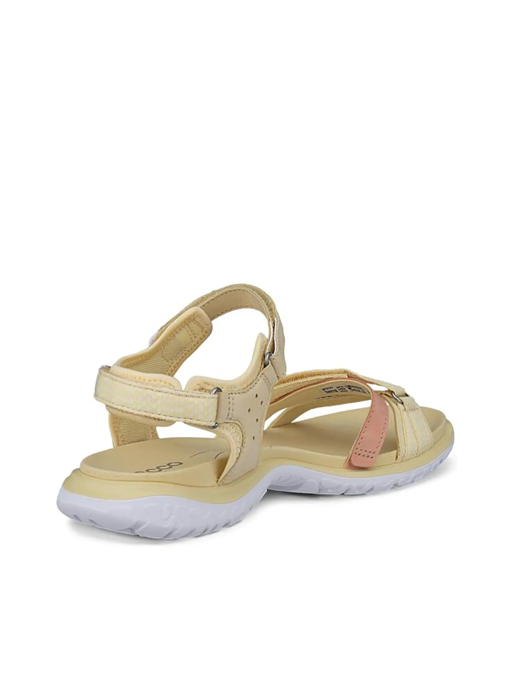 ECCO Women Sandals Offroad Roam Straw/Bright White/Dusty Peach/Straw