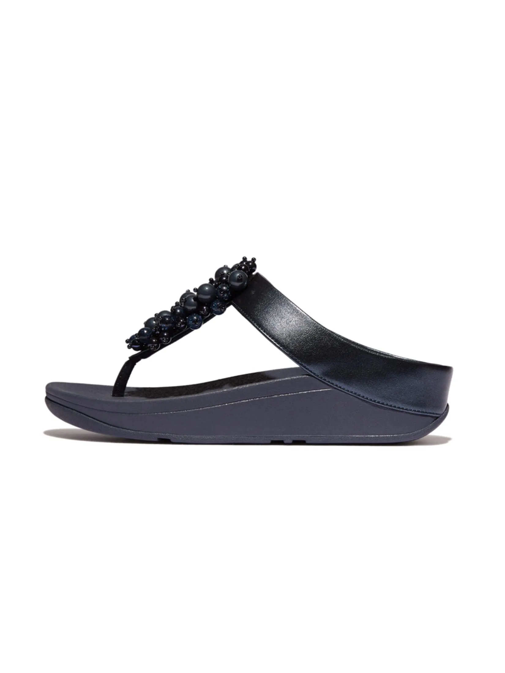 FitFlop™ WOMEN'S FINO BAUBLE-BEAD TOE-POST BLUE