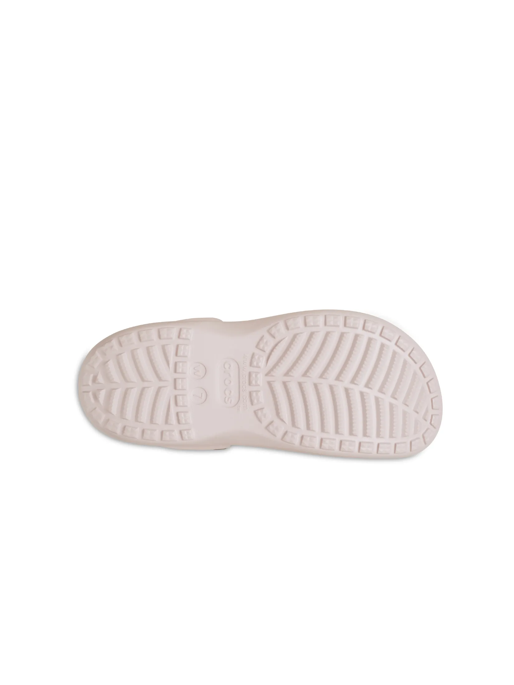 CROCS WOMEN'S  BAYA PLATFORM CLOG - BARELY PINK