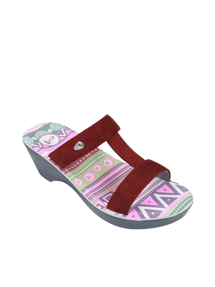 AEROSOFT Flip Flop FW8262 Wine