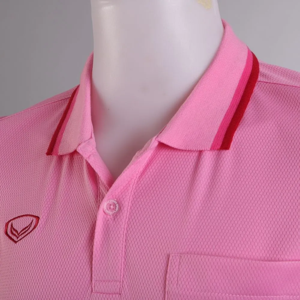 GRAND SPORT Pink Men's polo shirt (012588)