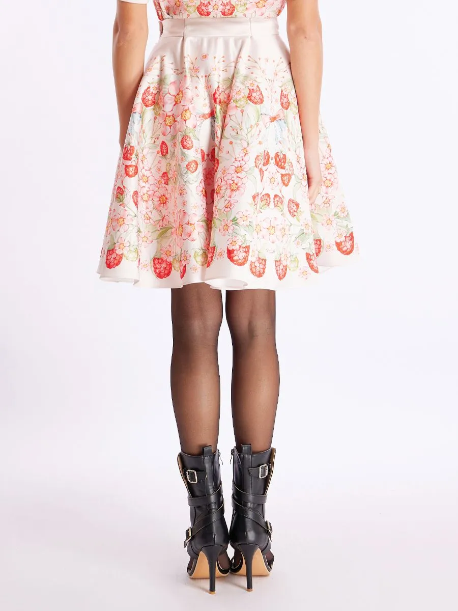 ICONIC WOMAN CREAM GARDNER SKIRT