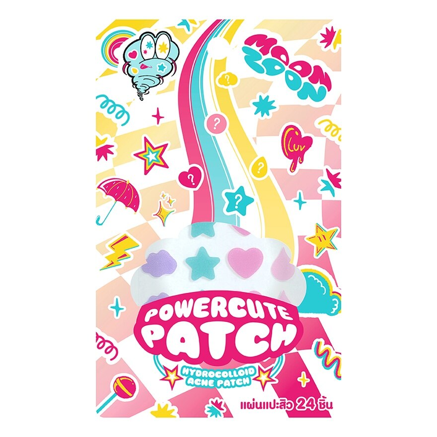 Moonzoon Powercute Patch Mixed 24pcs.