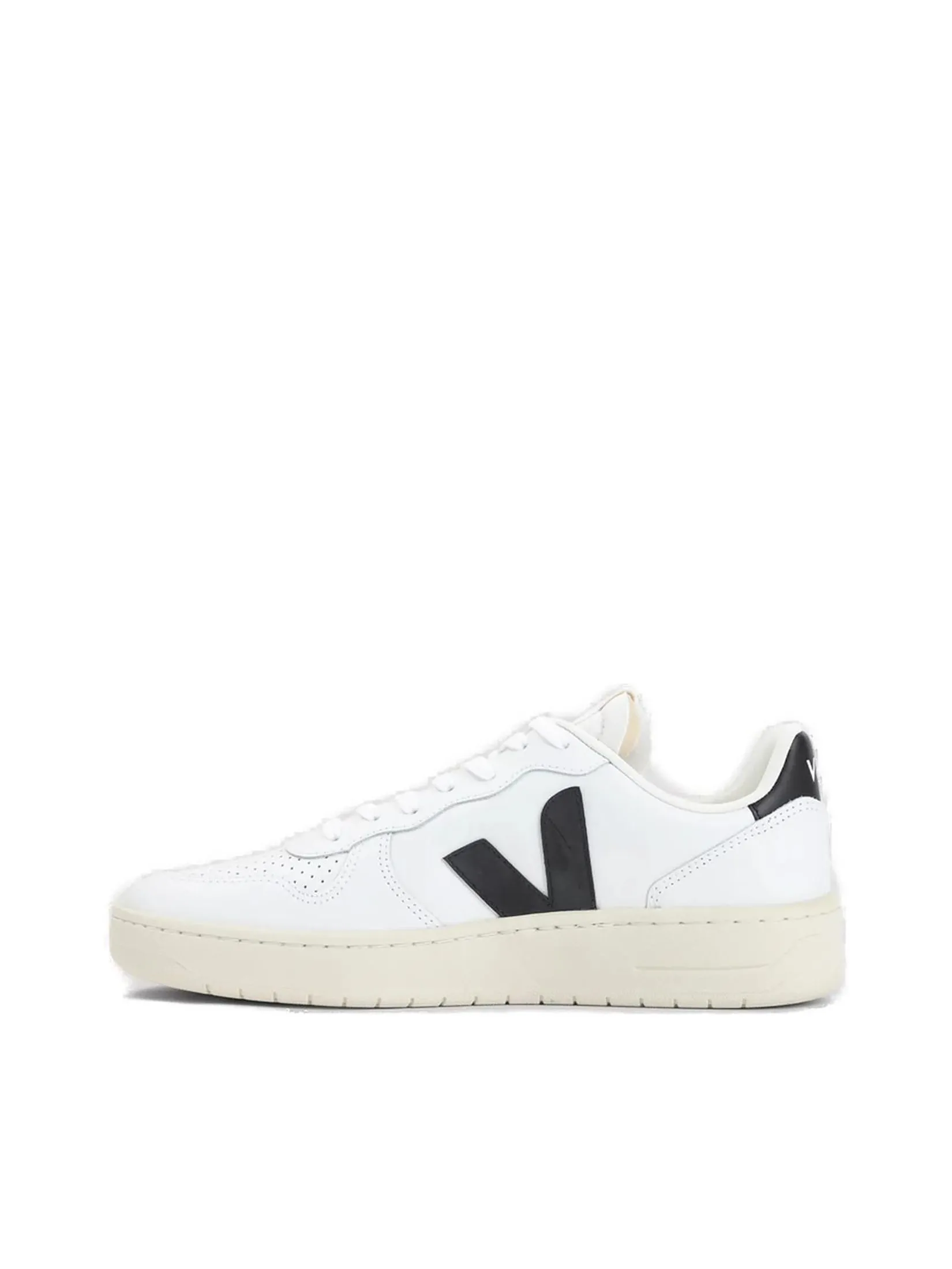 VEJA Men Sneakers V-10 SS25 Extra-White Black