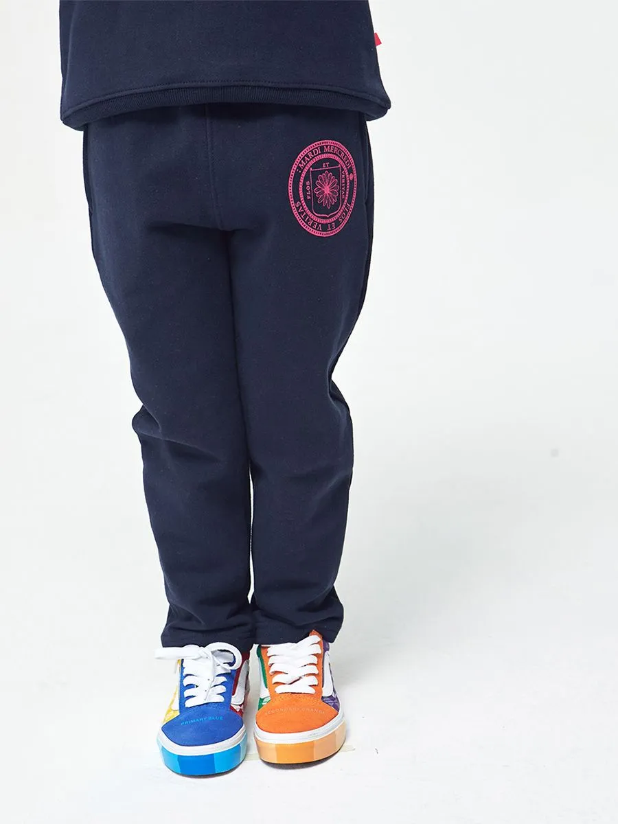 MARDI MERCREDI LES PETITS Sweat Pants Original Univ Navy Violet