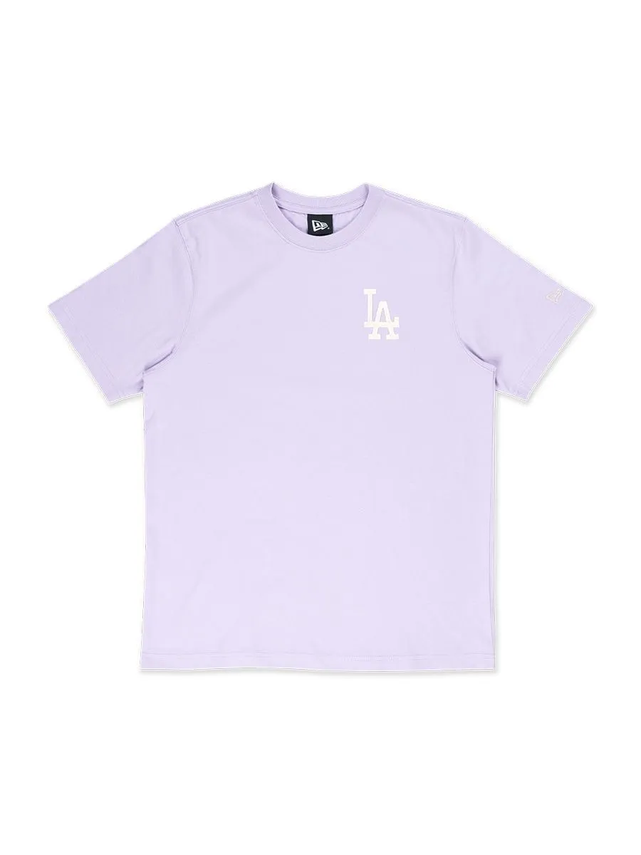 NEW ERA SHORT SLEEVE T-SHIRT LOS ANGELES DODGERS COLOR ERA PASTEL LILAC REGULAR
