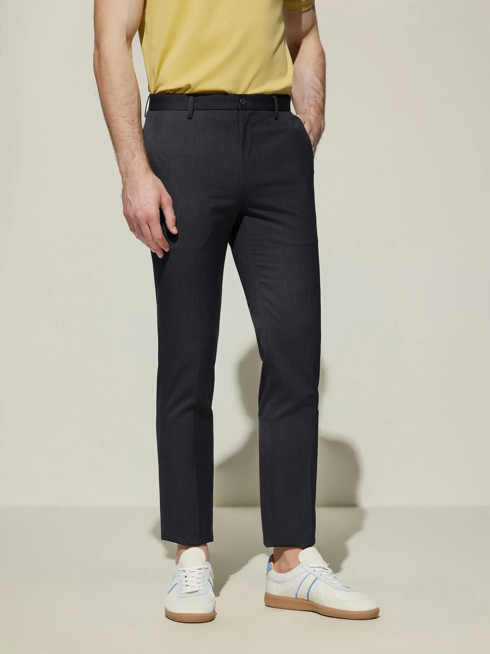 G2000 Men Clothing 3M Sweat -Wicking Suit Pants  Slim Fit - 5115354397 - Dark Grey