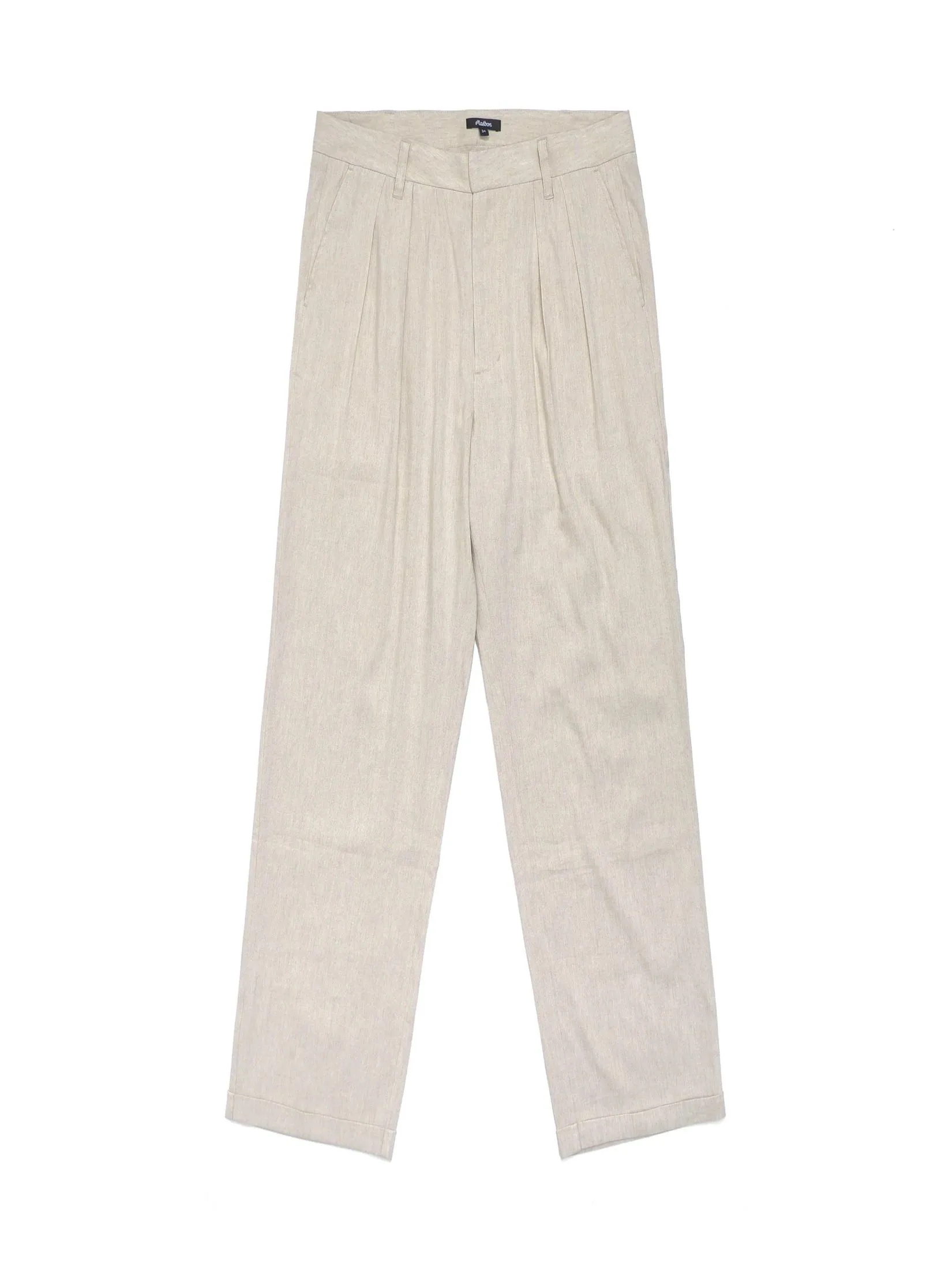 MALBON GOLF YACHT CLUB LINEN GENTLEMENS PANTS IN SAND Size - 32