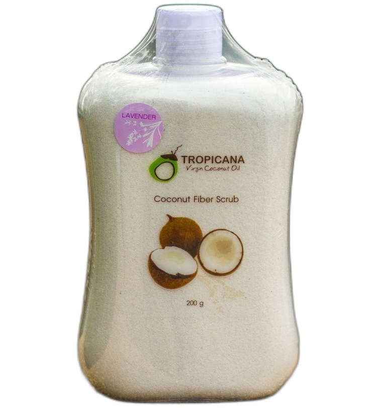 Сухой кокосовый скраб для тела и лица Tropicana 40 или 200 гр