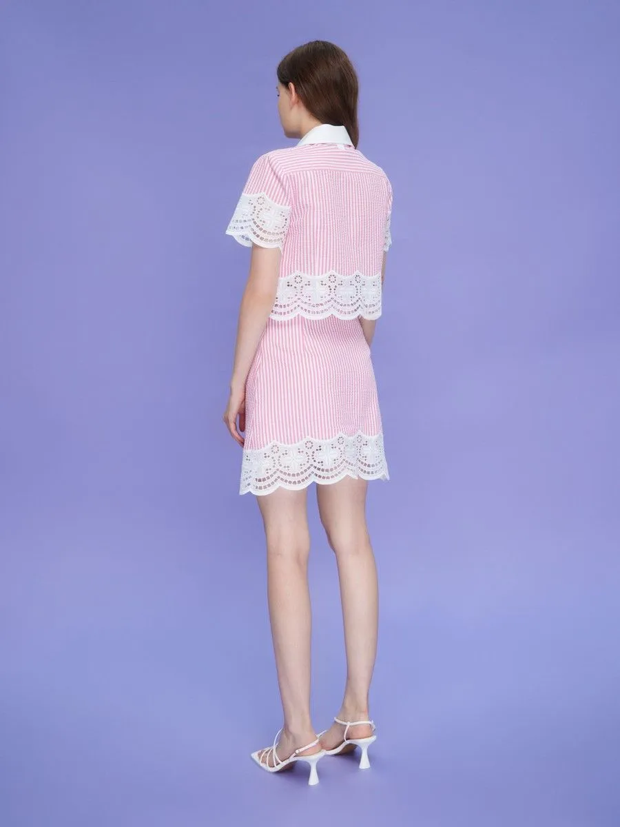 ASV (AW23) Maisie Women Mini Skirt Pink