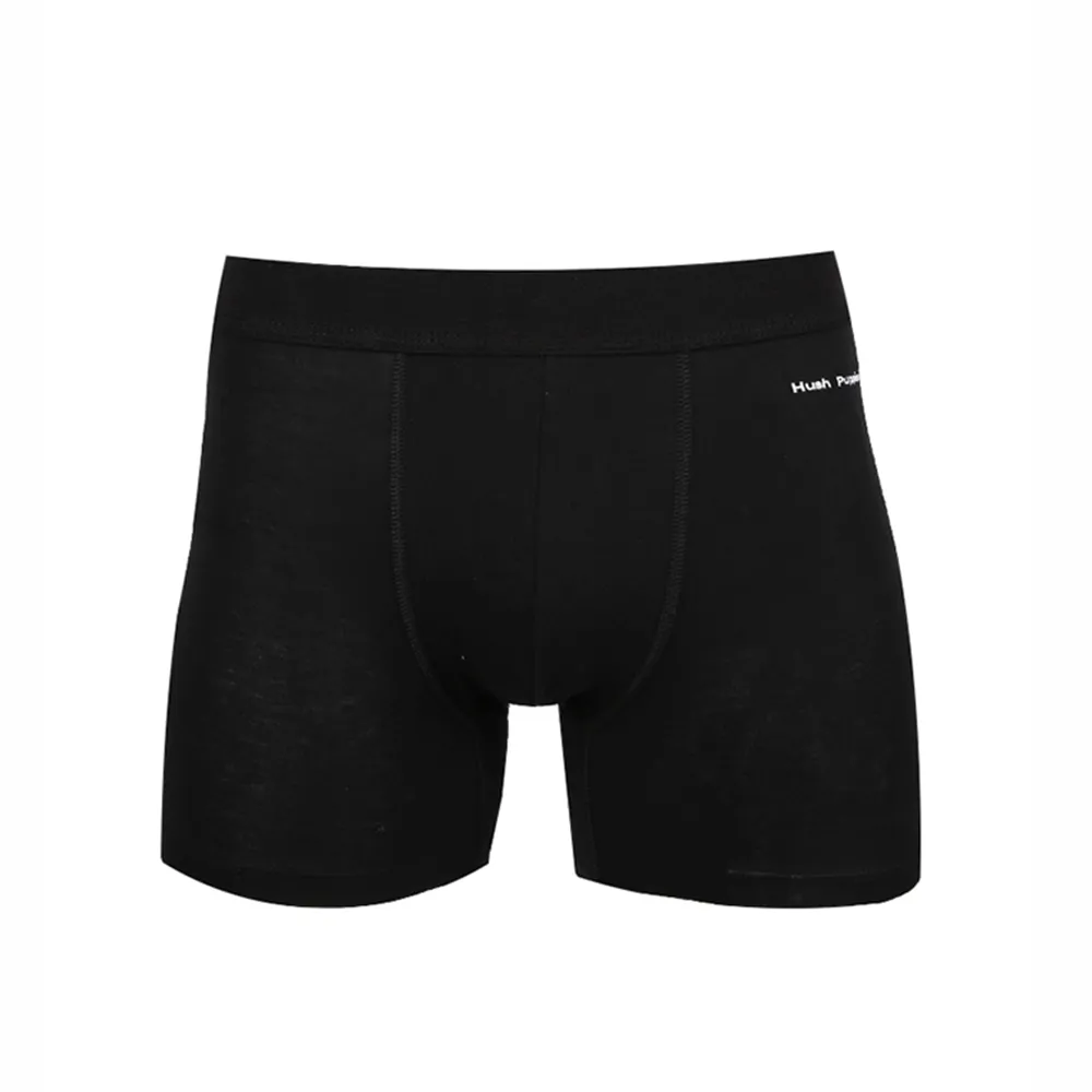 HUSH PUPPIES INNERWEAR Black Hush Puppies Underwear Boxer Brief HU H3B003