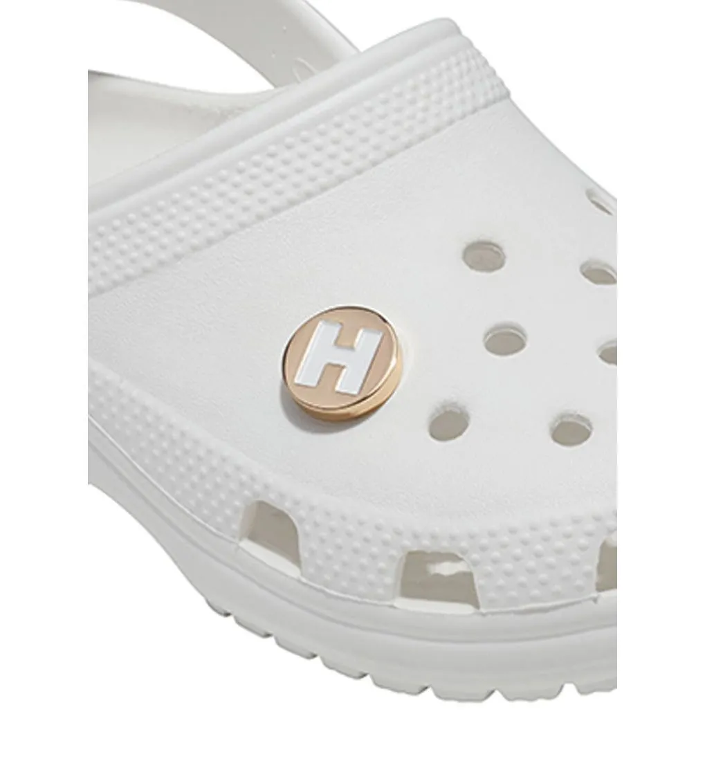 CROCS Jibbitz Shoes Charm Gold Letter H Multi Color - CR024AC283CPTH