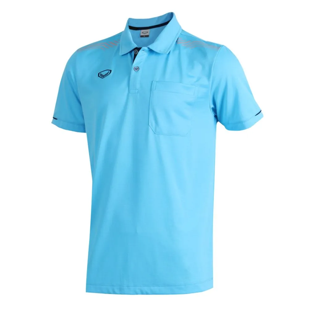 GRAND SPORT Light blue Men's polo shirt (012581)