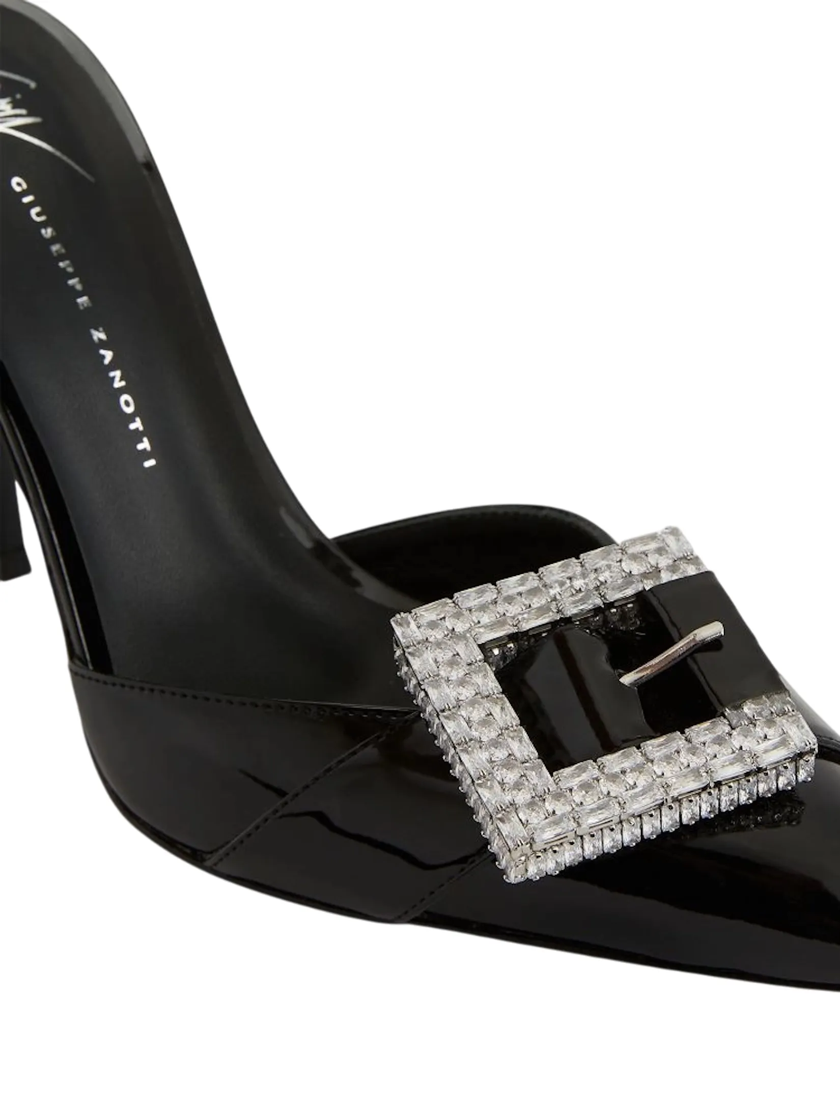 GIUSEPPE ZANOTTI WOMEN HEELS THE MISS BUCKLE NERO BLACK