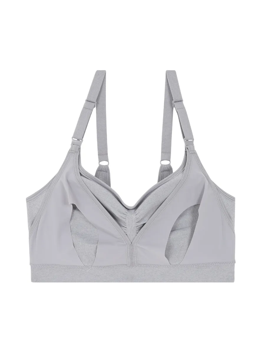 WACOAL Grey Maternity Mommi Bra