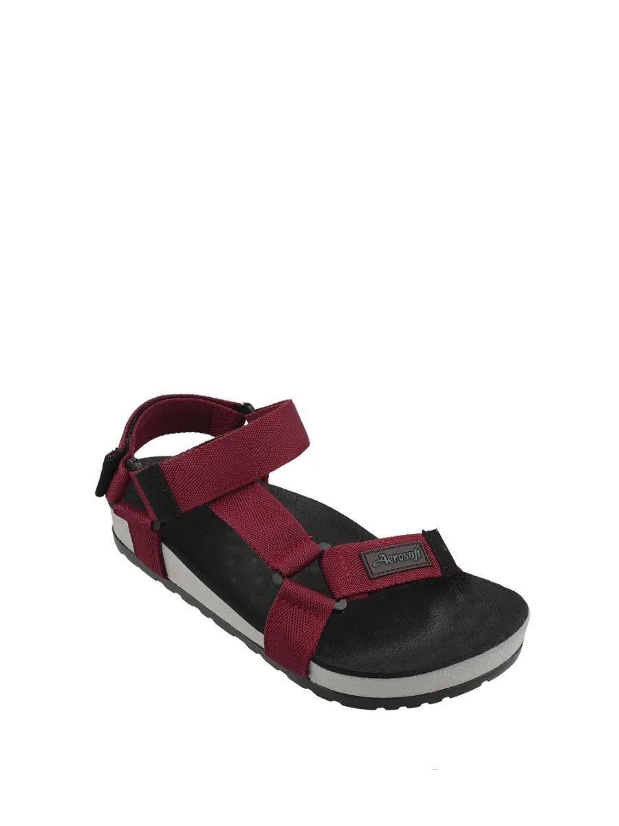 AEROSOFT Unisex Sandals Extra Soft A2 - Wine Size - 37 EU