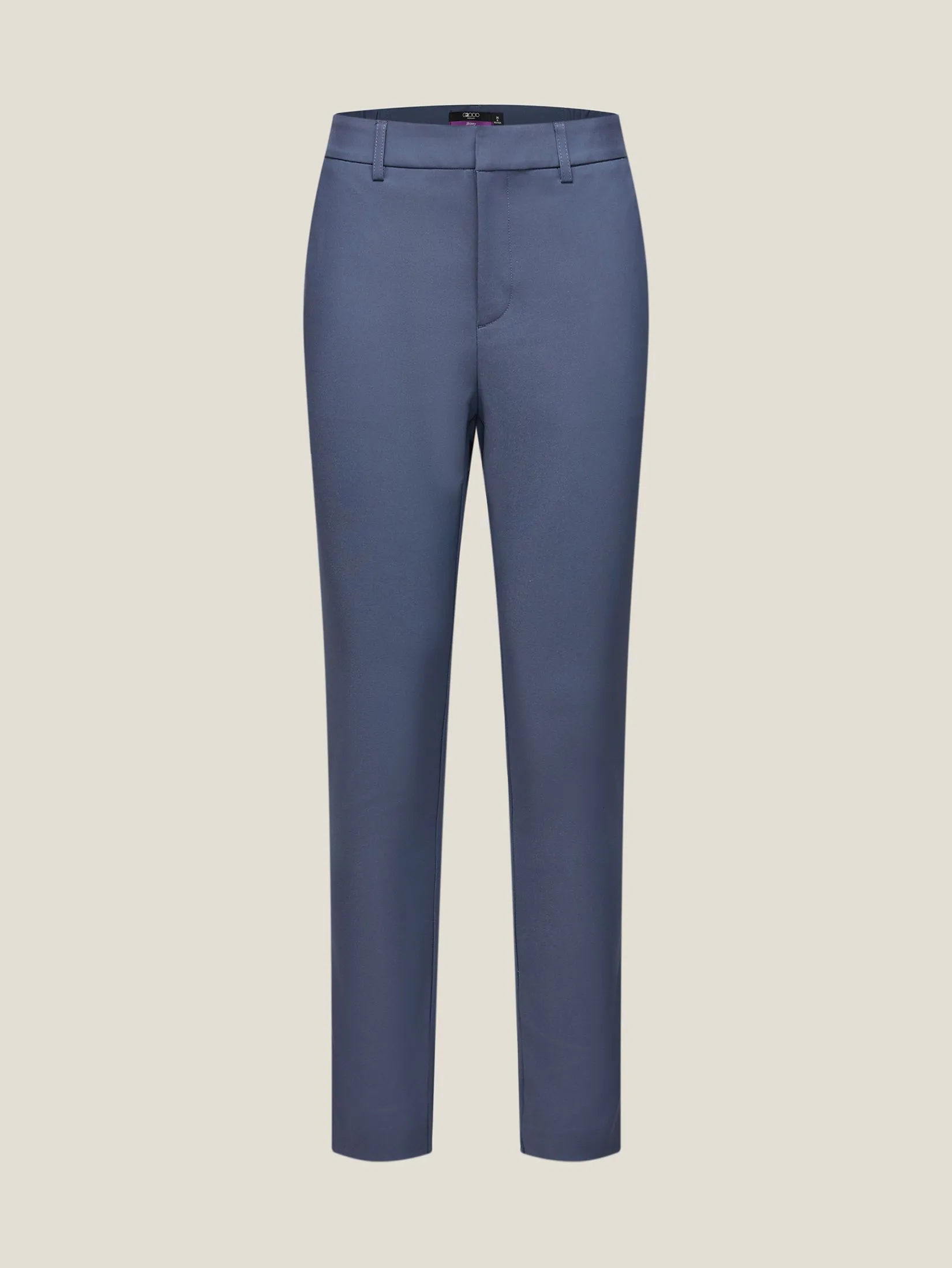 G2000 Women Clothing Cotton Blend Ankle Skinny Casual Pants  Ankle Skinny Shape - Navy