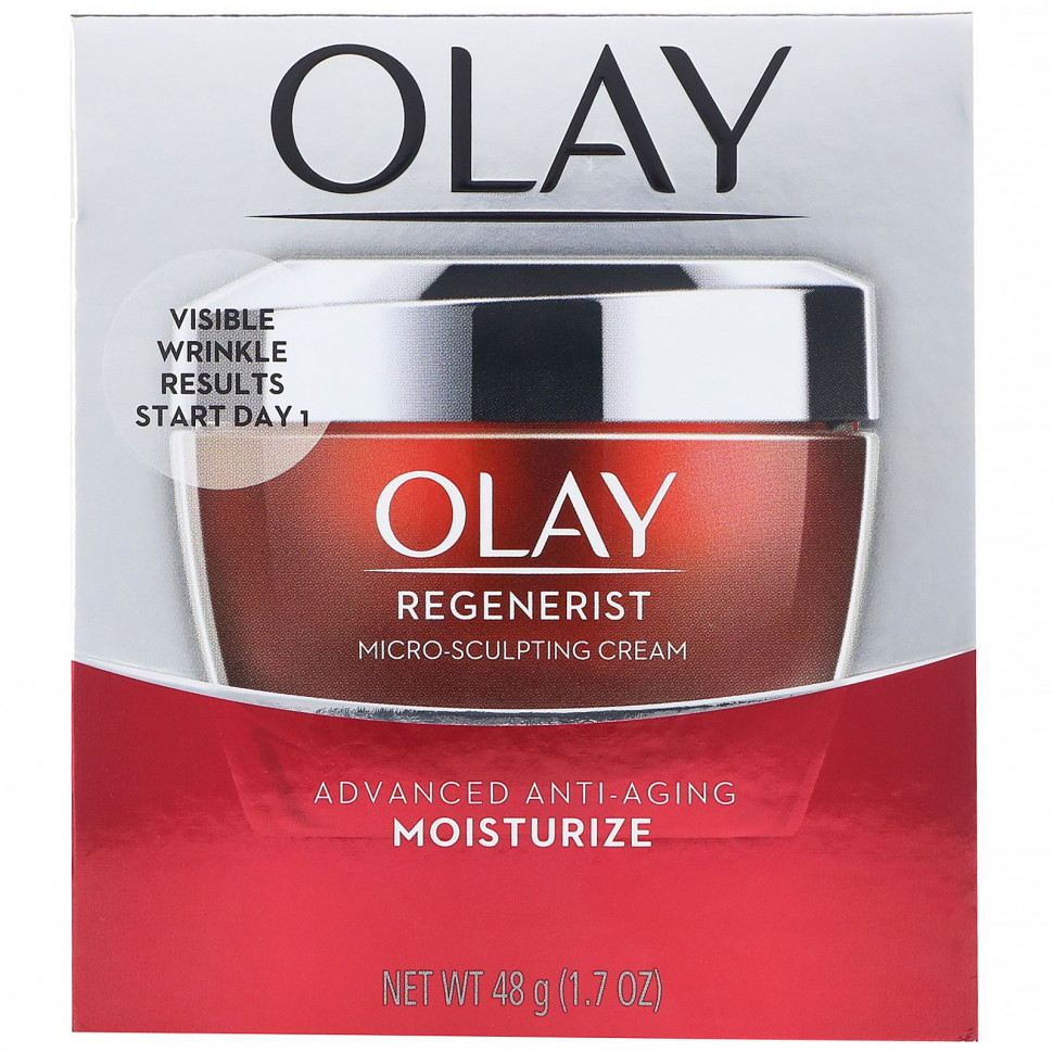Olay, Regenerist, микромоделирующий крем, 48 г (1,7 унции)