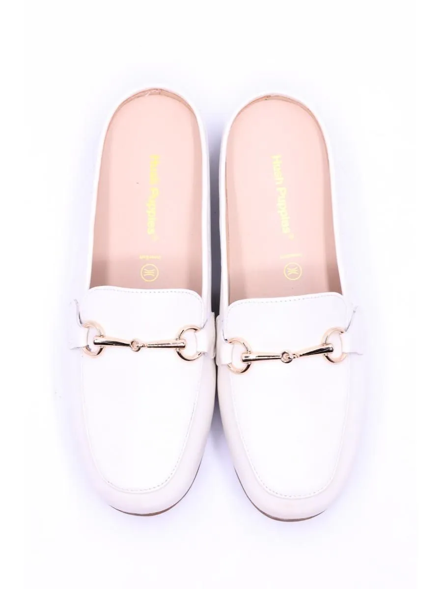 HUSH PUPPIES Women's Shoes Casual Shoes Slip-ons & Mules  - WHITE