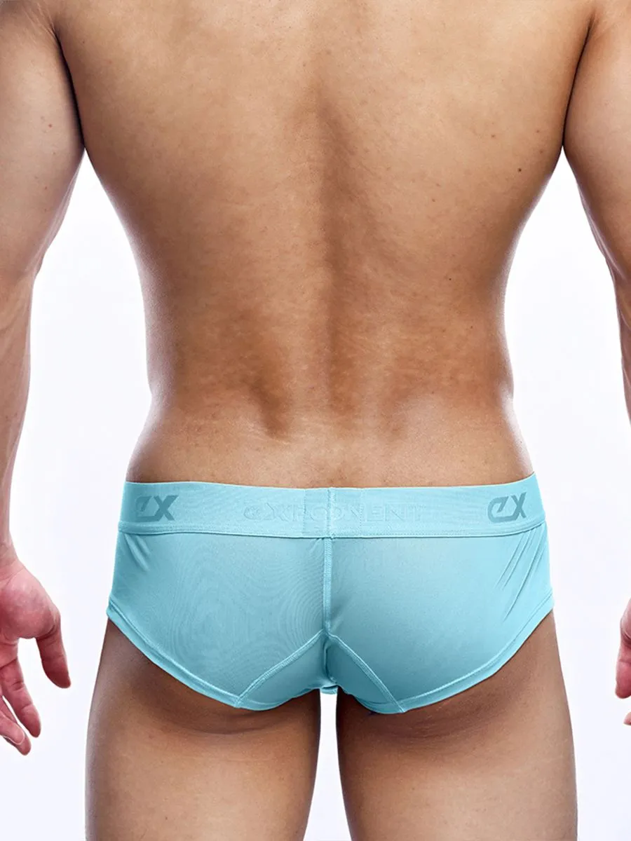 EXPONENT Underwear Elusive Silky - Secret Zone Translucent Mini Trun Aqua