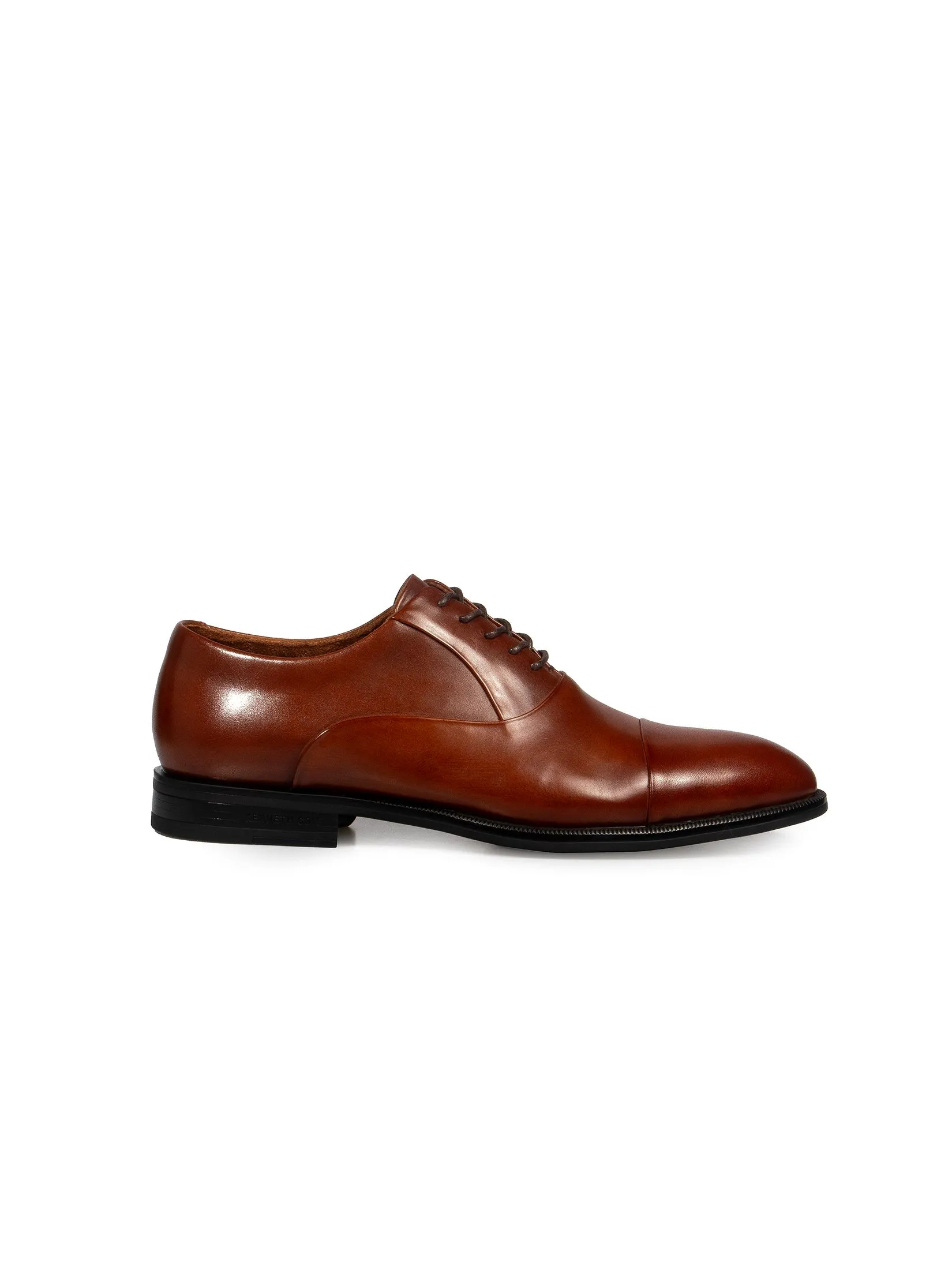 KENNETH COLE MEN DRESS SHOES REBOUNDPOD LACE UP D / COGNAC