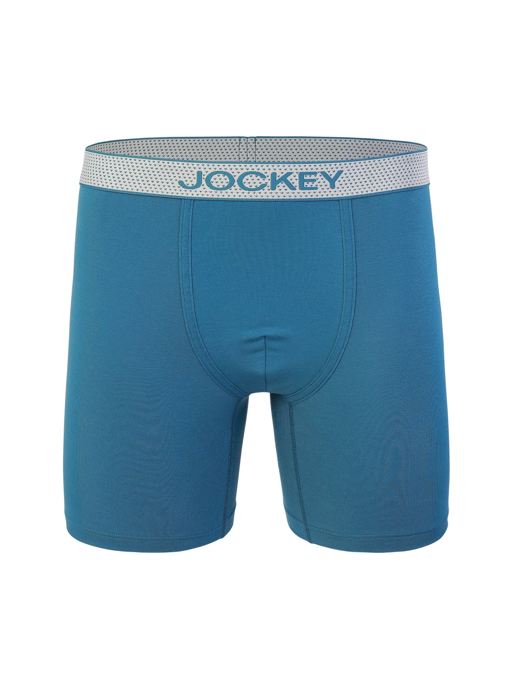 JOCKEY UNDERWEAR Men's EXTRA DRY BOXER TRUNK BLUE