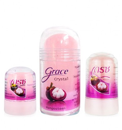 Квасцовый дезодорант с мангостином Grace 40, 70 или 120 гр