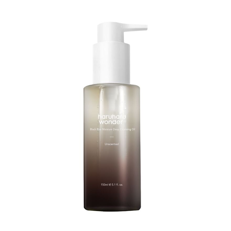 Haruharu Wonder Black Rice Moisture Deep Cleansing Oil 150 ml.
