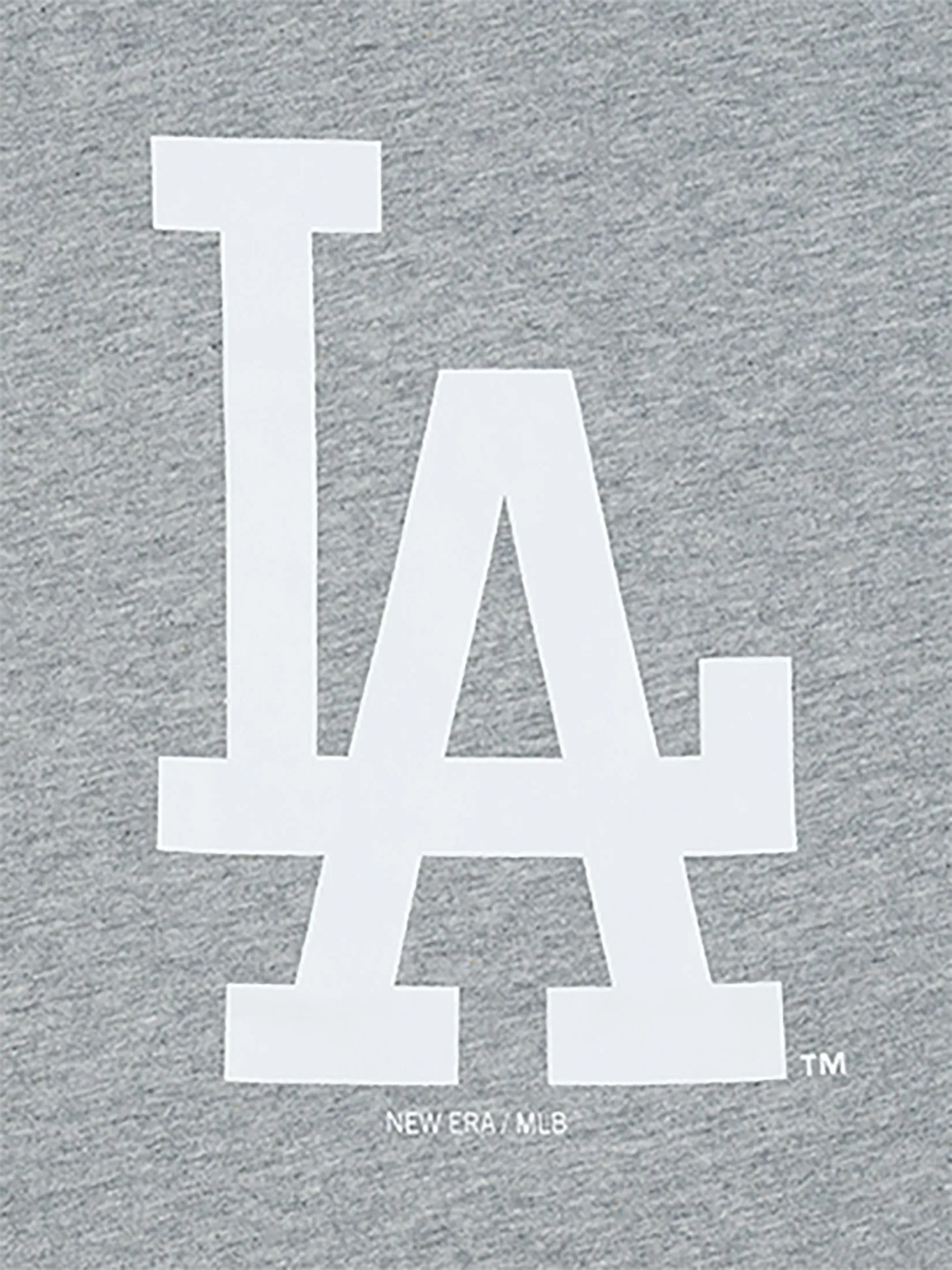 NEW ERA UNISEX LONG SLEEVE TEE ESSENTIAL LOS ANGELES DODGERS H.GREY