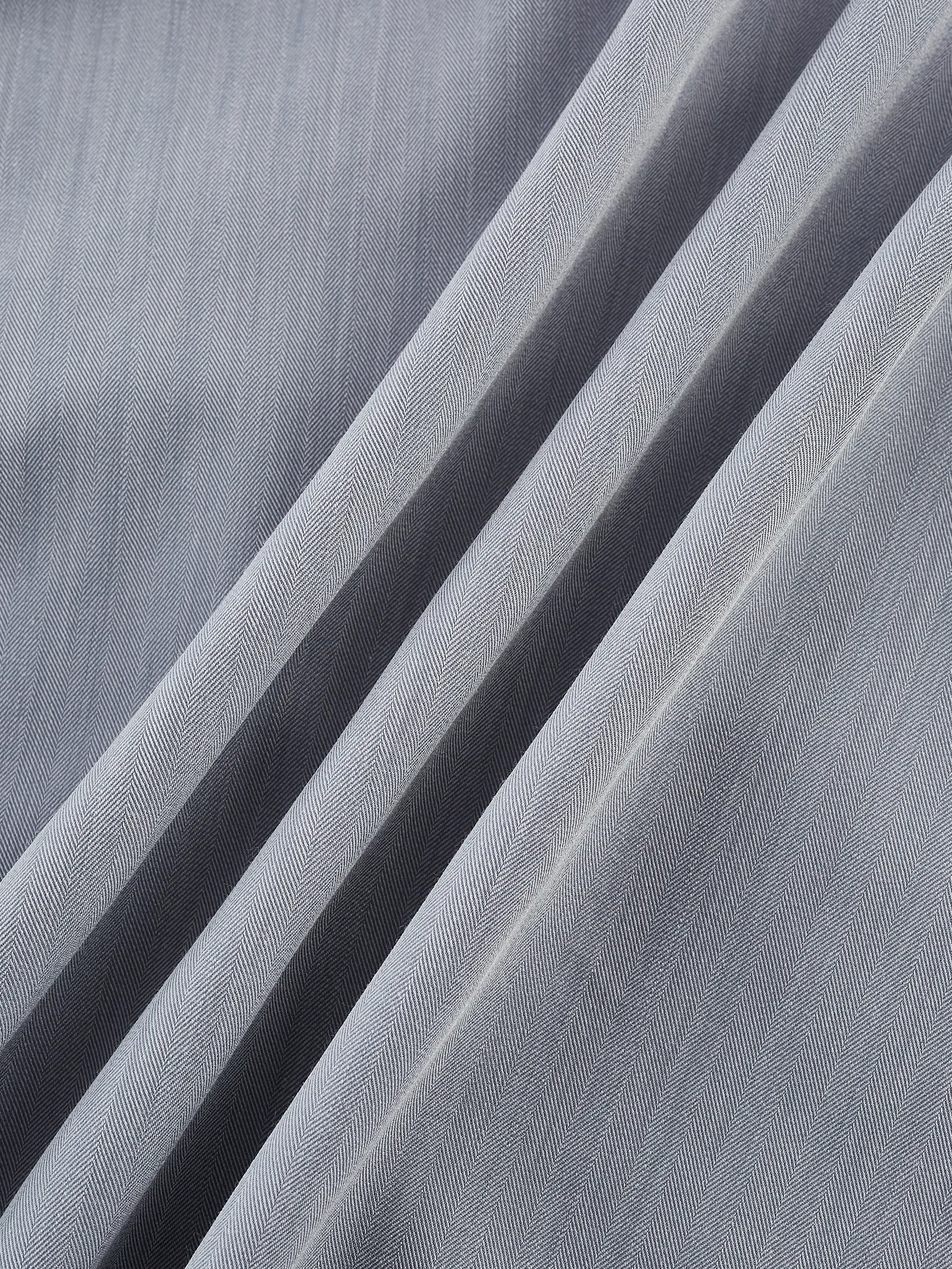 G2000 Women Clothing Anti Uv Asymmetrical Hem Dress  A-Shape - Grey