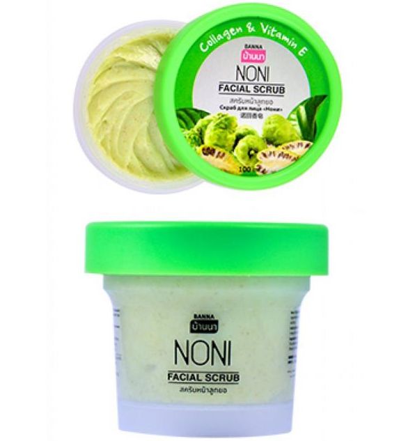Скраб для лица с соком и частицами нони Banna 100 мл