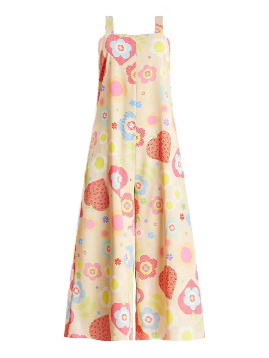 ICONIC WOMAN CREAM NELLIE JUMPSUIT