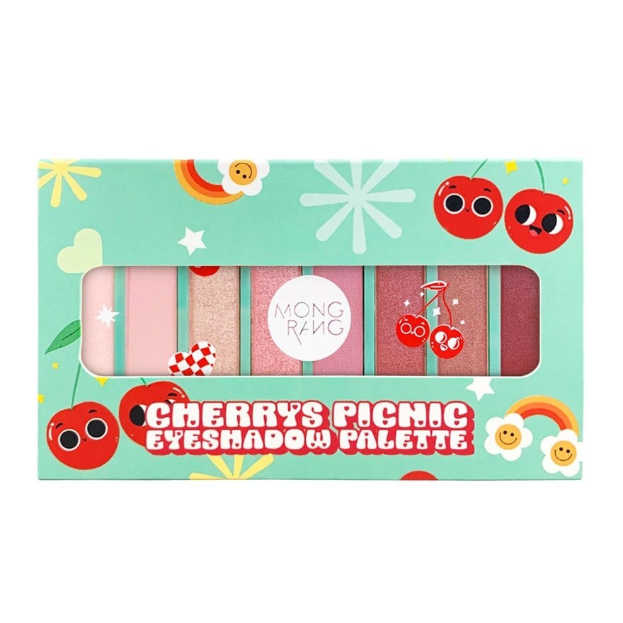 #Mongrang Cherrys Picnic Eyeshadow 6.4g