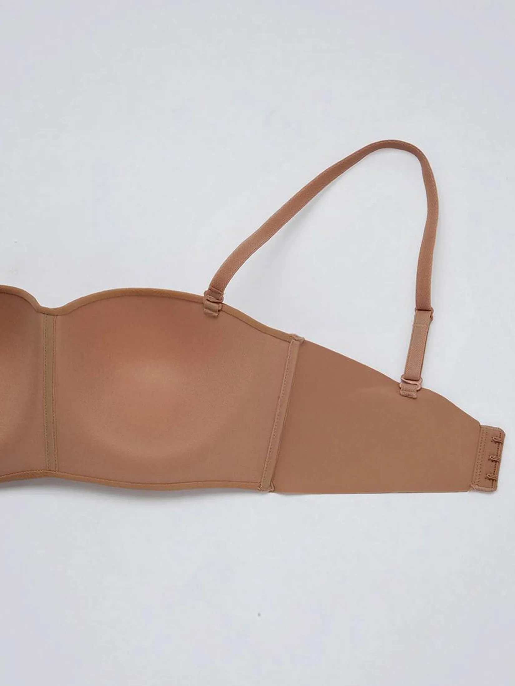 SABINA [Pack 10 Piece] [Online Exclusive] Bra Wireless Strapless Woman Pretty Perfect Seamless - Tan