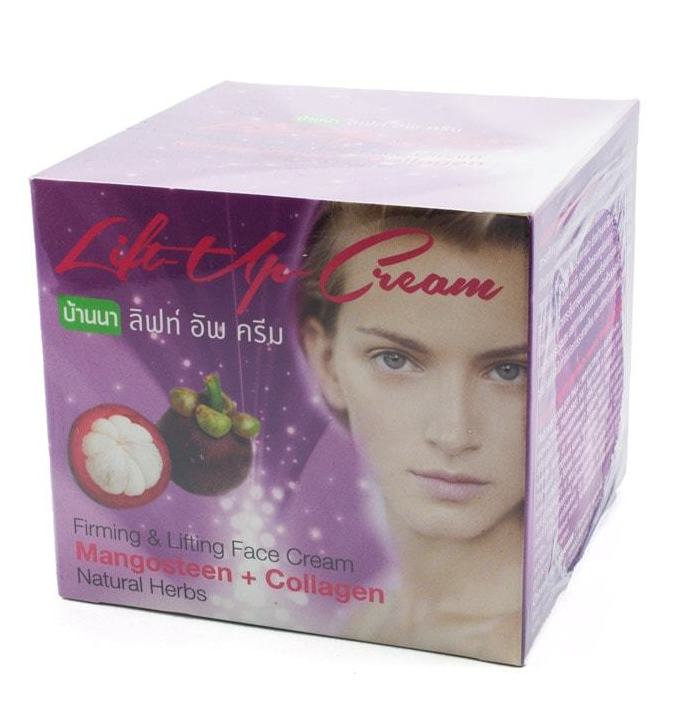 Крем для подтяжки кожи лица с коллагеном и мангостином Lift up Banna 80 мл