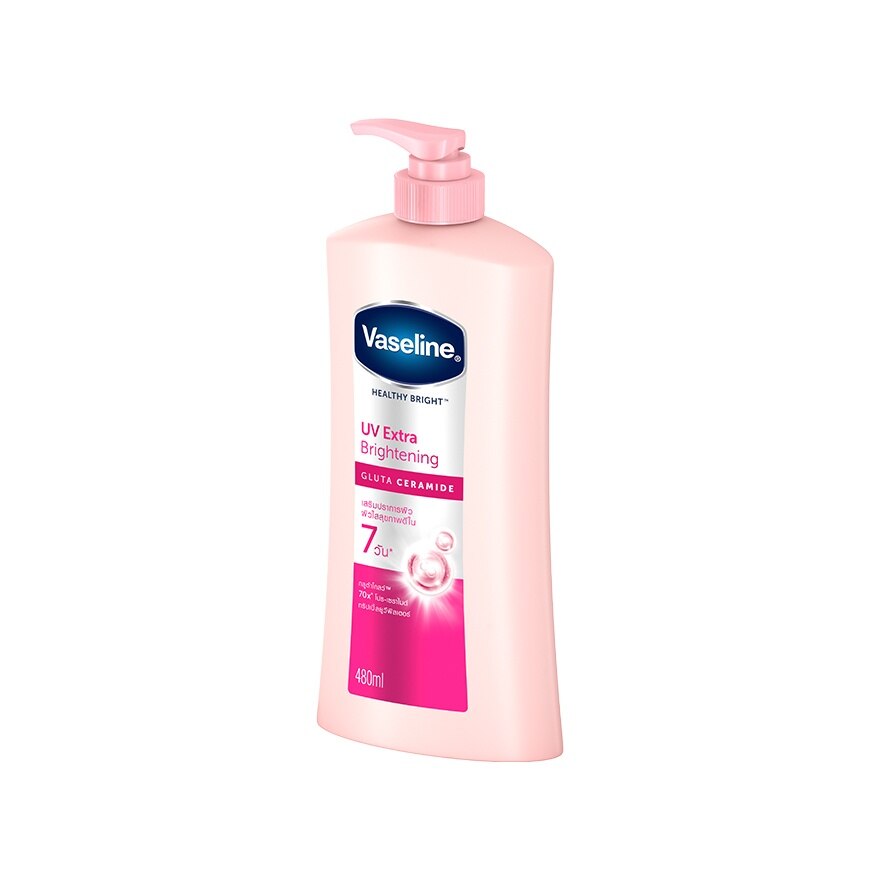Vaseline Healthy Bright UV Extra Brightening Gluta Ceramide 480 Ml.