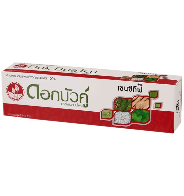 Зубная паста для чувствительных зубов Твин Лотус 140 гр