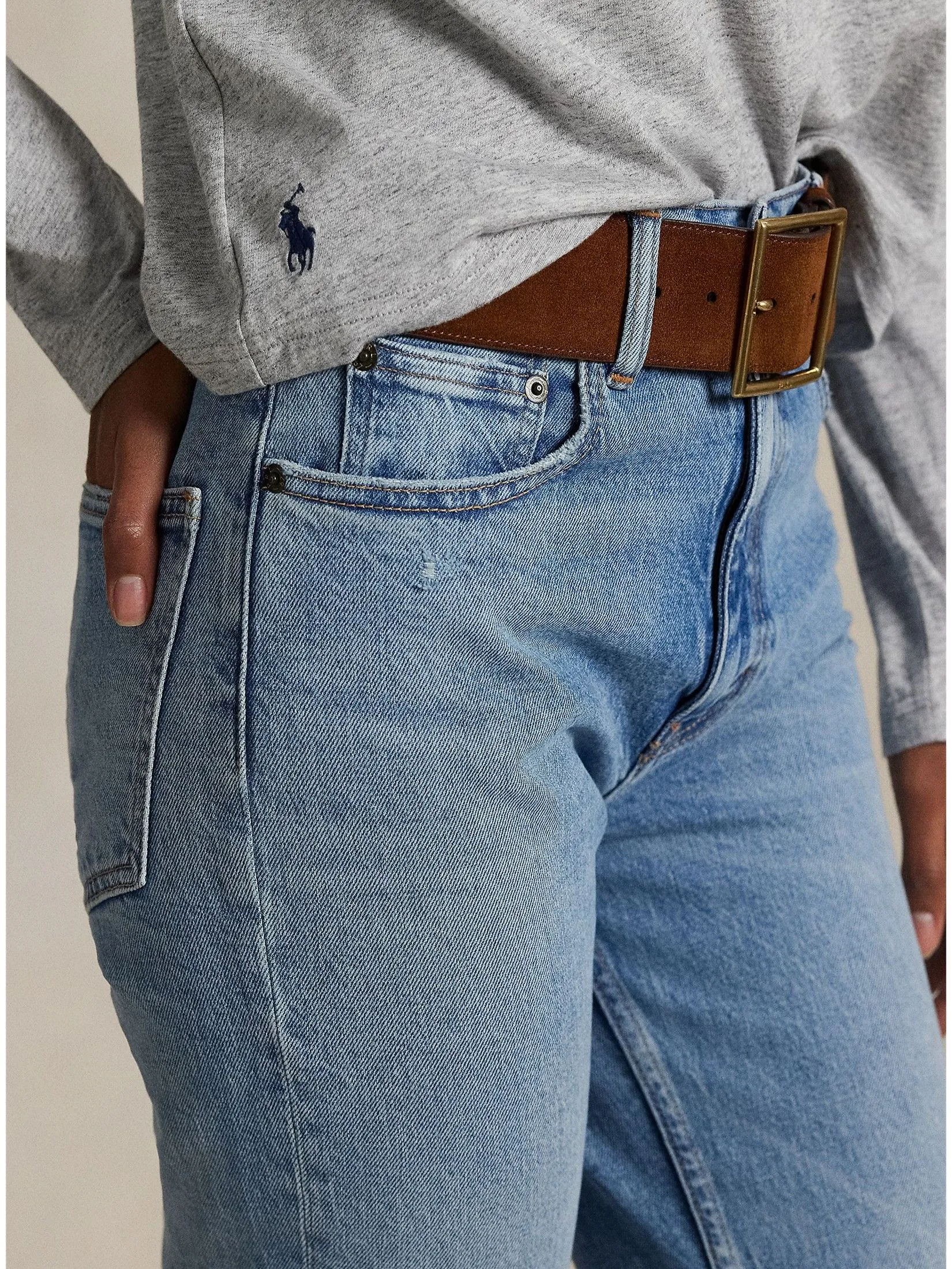 POLO RALPH LAUREN Jeans Women WMPODNMN9720033 Blue