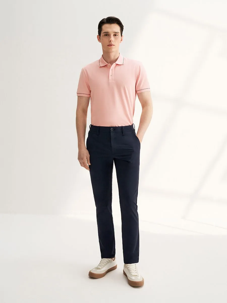 G2000 Men Clothing Sweat Wicking Multi-Way Stretch Casual Pants Extra Slim Fit - Navy