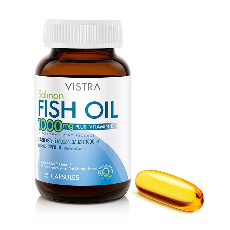 Vistra Salmon Fish Oil 1000 mg 45 Cap
