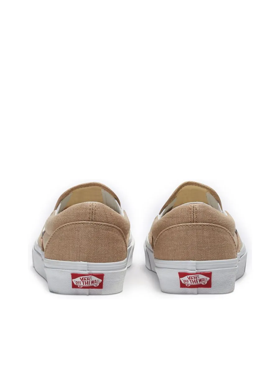 VANS Unisex Sneakers Classic Slip-On Summer Linen Incense
