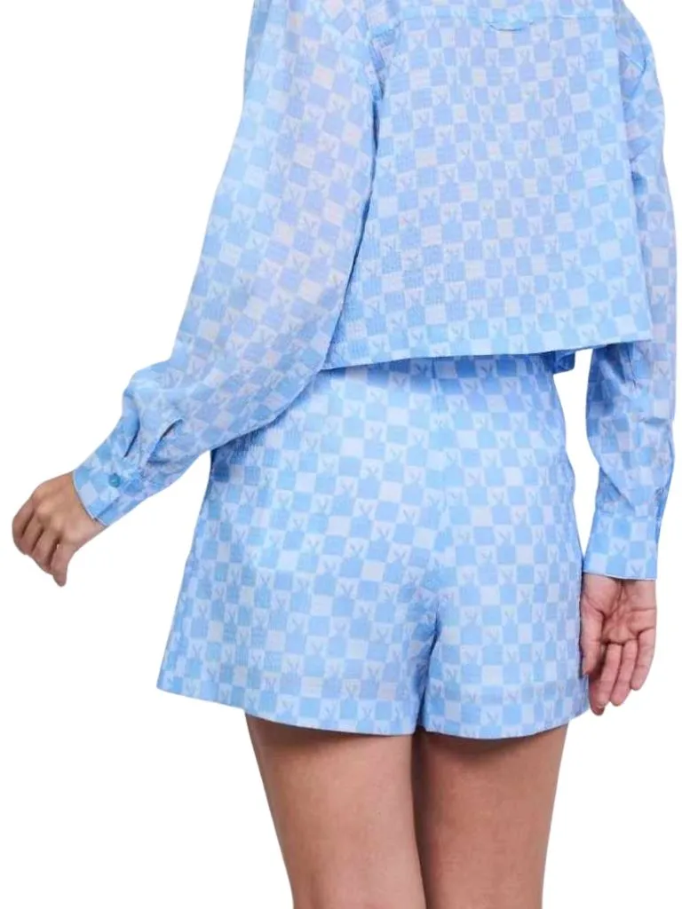 PLAYBOY Women's pants   SKU P1WB252PS015BL  Colour  Blue