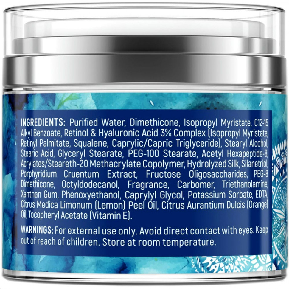 Maryann Organics, Ретинол, увлажняющий крем, 50 мл (1,7 жидк. Унции)