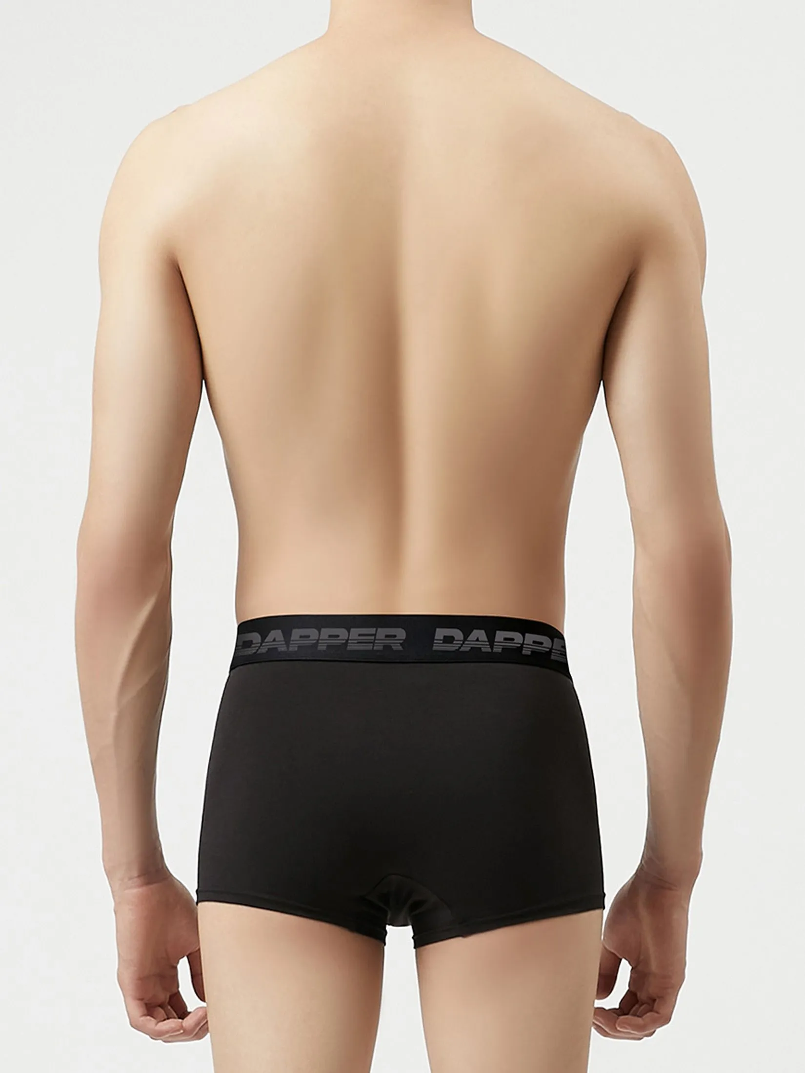 DAPPER DAPPER Ultraflex Trunks Black (Pack 2 Pcs.)