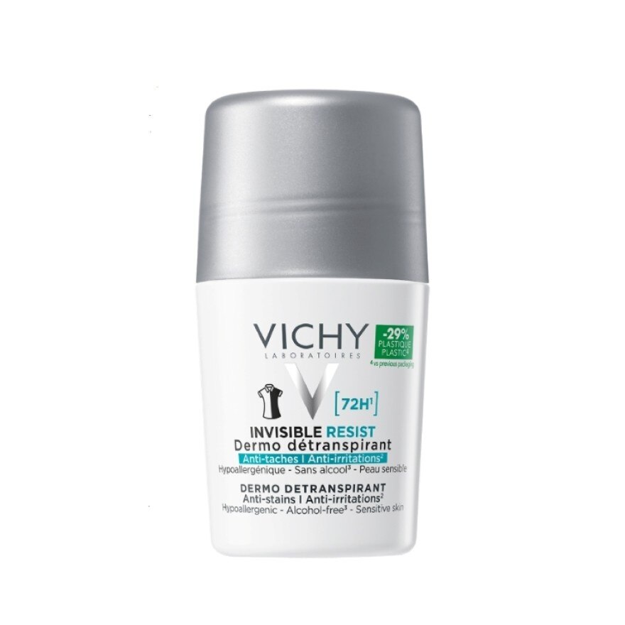Vichy Deodorant Invisible Resist Dermo Detranspirant 50 ml.